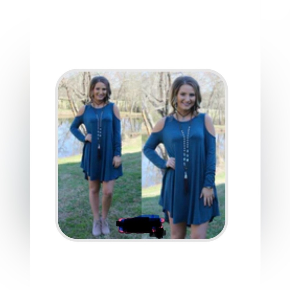 Cold Shoulder Dress NWT SZ S